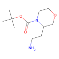 tert-butyl 3-(2-aminoethyl)morpholine-4-carboxylate