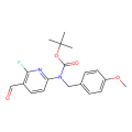 tert-butyl N-(6-fluoro-5-formyl-2-pyridyl)-N-[(4-methoxyphenyl)methyl]carbamate