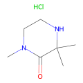 1,3,3-trimethylpiperazin-2-one;hydrochloride