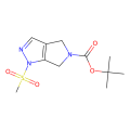 tert-butyl 1-methylsulfonyl-4,6-dihydropyrrolo[3,4-c]pyrazole-5-carboxylate