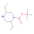 tert-butyl (2S,5R)-2,5-diethylpiperazine-1-carboxylate