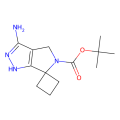 tert-butyl 3-aminospiro[1,4-dihydropyrrolo[3,4-c]pyrazole-6,1'-cyclobutane]-5-carboxylate