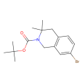 tert-butyl 7-bromo-3,3-dimethyl-1,4-dihydroisoquinoline-2-carboxylate