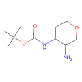 tert-butyl N-[(3R,4R)-3-aminotetrahydropyran-4-yl]carbamate