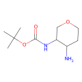 tert-butyl N-[(3S,4S)-4-aminotetrahydropyran-3-yl]carbamate