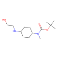 tert-butyl N-{4-[(2-hydroxyethyl)amino]cyclohexyl}-N-methylcarbamate