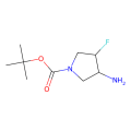 tert-butyl trans-3-amino-4-fluoropyrrolidine-1-carboxylate