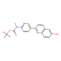 tert-butyl N-[5-(6-hydroxy-2-quinolyl)-2-pyridyl]-N-methyl-carbamate