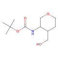 tert-butyl N-[(3R,4S)-4-(hydroxymethyl)oxan-3-yl]carbamate