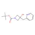 tert-butyl 3-hydroxy-3-[(pyridin-2-yl)methyl]azetidine-1-carboxylate