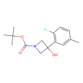 tert-butyl 3-(2-fluoro-5-methylphenyl)-3-hydroxyazetidine-1-carboxylate