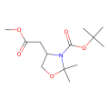 tert-butyl (4R)-4-(2-methoxy-2-oxo-ethyl)-2,2-dimethyl-oxazolidine-3-carboxylate
