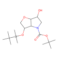 tert-butyl 3-[tert-butyl(dimethyl)silyl]oxy-6-hydroxy-2,3,3a,5,6,6a-hexahydrofuro[3,2-b]pyrrole-4-carboxylate