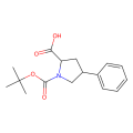 (2R,4R)-1-tert-butoxycarbonyl-4-phenyl-pyrrolidine-2-carboxylic acid