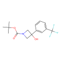 tert-butyl 3-hydroxy-3-[3-(trifluoromethyl)phenyl]azetidine-1-carboxylate