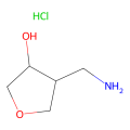 trans-4-(aminomethyl)oxolan-3-ol hydrochloride