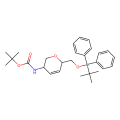 tert-butyl N-[(3R,6S)-6-{[(tert-butyldiphenylsilyl)oxy]methyl}-3,6-dihydro-2H-pyran-3-yl]carbamate