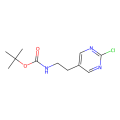 tert-butyl N-[2-(2-chloropyrimidin-5-yl)ethyl]carbamate