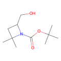 tert-butyl 4-(hydroxymethyl)-2,2-dimethylazetidine-1-carboxylate