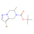 tert-butyl (6R)-3-bromo-6-methyl-4H,5H,6H,7H-pyrazolo[1,5-a]pyrazine-5-carboxylate