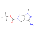 tert-butyl 3-amino-1-methyl-4,6-dihydropyrrolo[3,4-c]pyrazole-5-carboxylate