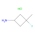 trans-3-fluoro-3-methyl-cyclobutanamine;hydrochloride