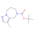 tert-butyl 3-iodo-4,6,7,8-tetrahydropyrazolo[1,5-a][1,4]diazepine-5-carboxylate