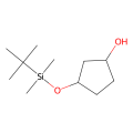 trans-3-[(tert-butyldimethylsilyl)oxy]cyclopentan-1-ol