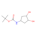 tert-butyl N-[rel-(1s,3R,4S)-3,4-dihydroxycyclopentyl]carbamate
