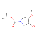 tert-butyl (3R,4R)-3-hydroxy-4-methoxypyrrolidine-1-carboxylate
