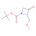 tert-butyl 2-(methoxymethyl)-3-oxo-azetidine-1-carboxylate
