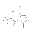 (2S,4R,5S)-1-tert-butoxycarbonyl-4-fluoro-5-methyl-pyrrolidine-2-carboxylic acid