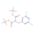 tert-butyl N-tert-butoxycarbonyl-N-[(2,6-dichloropyrimidin-4-yl)methyl]carbamate