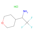 2,2,2-trifluoro-1-tetrahydropyran-4-yl-ethanamine;hydrochloride
