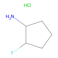 trans-2-fluorocyclopentan-1-amine hydrochloride