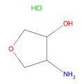 trans-4-aminooxolan-3-ol hydrochloride