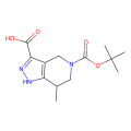 5-tert-butoxycarbonyl-7-methyl-2,4,6,7-tetrahydropyrazolo[4,3-c]pyridine-3-carboxylic acid