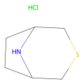 3-thia-8-azabicyclo[3.2.1]octane hydrochloride