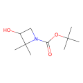 tert-butyl (3R)-3-hydroxy-2,2-dimethyl-azetidine-1-carboxylate