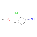 trans-3-(methoxymethyl)cyclobutanamine;hydrochloride
