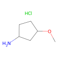 trans-3-methoxycyclopentan-1-amine hydrochloride