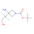 tert-butyl 3-amino-3-(1,1-difluoro-2-hydroxy-ethyl)azetidine-1-carboxylate