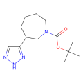 tert-butyl 3-(1H-triazol-5-yl)azepane-1-carboxylate
