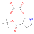 tert-butyl (3R)-pyrrolidine-3-carboxylate;oxalic acid