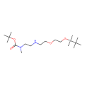 tert-butyl N-[2-[2-[2-[tert-butyl(dimethyl)silyl]oxyethoxy]ethylamino]ethyl]-N-methyl-carbamate