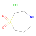 1λ⁶,4-thiazepane-1,1-dione hydrochloride
