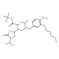 tert-butyl N-[(1S,3S)-1-[(2S,4S)-4-isopropyl-5-oxo-tetrahydrofuran-2-yl]-3-[[4-methoxy-3-(3-methoxypropoxy)phenyl]methyl]-4-methyl-pentyl]carbamate