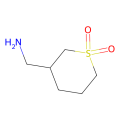 3-(aminomethyl)-1λ⁶-thiane-1,1-dione