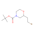 tert-butyl 2-(2-bromoethyl)morpholine-4-carboxylate