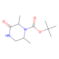 tert-butyl (2S,6S)-2,6-dimethyl-3-oxo-piperazine-1-carboxylate